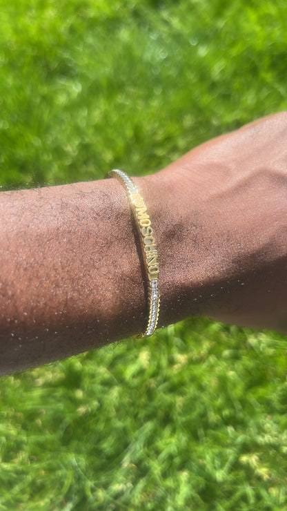 18K Gold Stainless Steel Bracelet