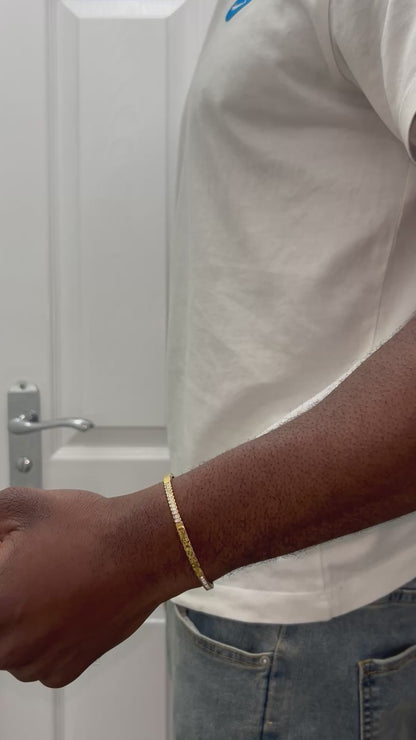 18K Gold Stainless Steel Bracelet